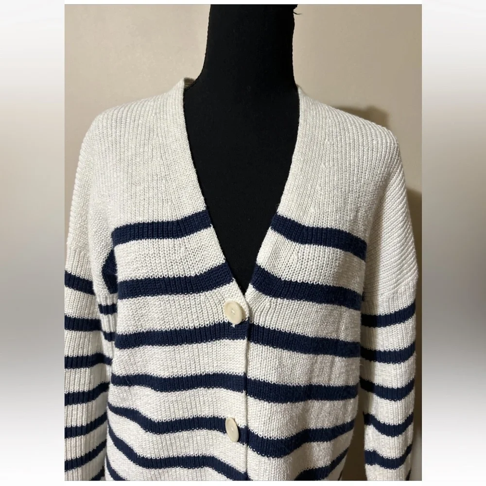 SOLD ON VINTED Madewell V-Neck Button-Front Long Cardigan - Picture 6 of 13